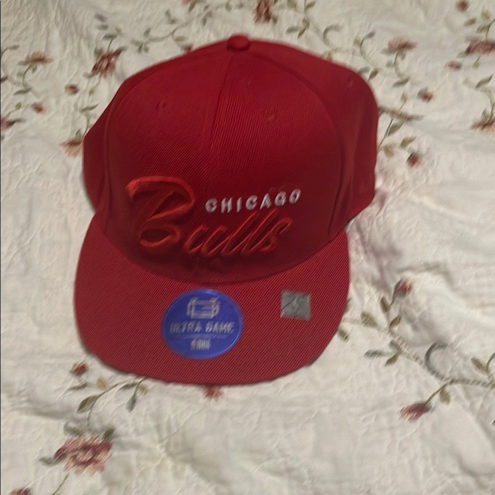 NBA Chicago Bulls Red Cap